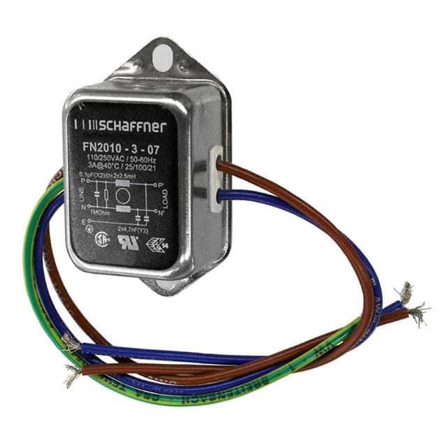 FN2010-3-07 Schaffner EMC Inc.  Modules de filtrage de ligne électrique